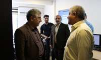 رئیس دانشگاه علوم پزشکی مجازی از واحدها بازدید کردند