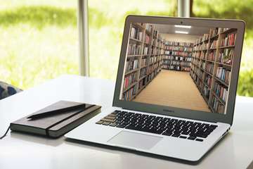 LIBRARY MOCKUP